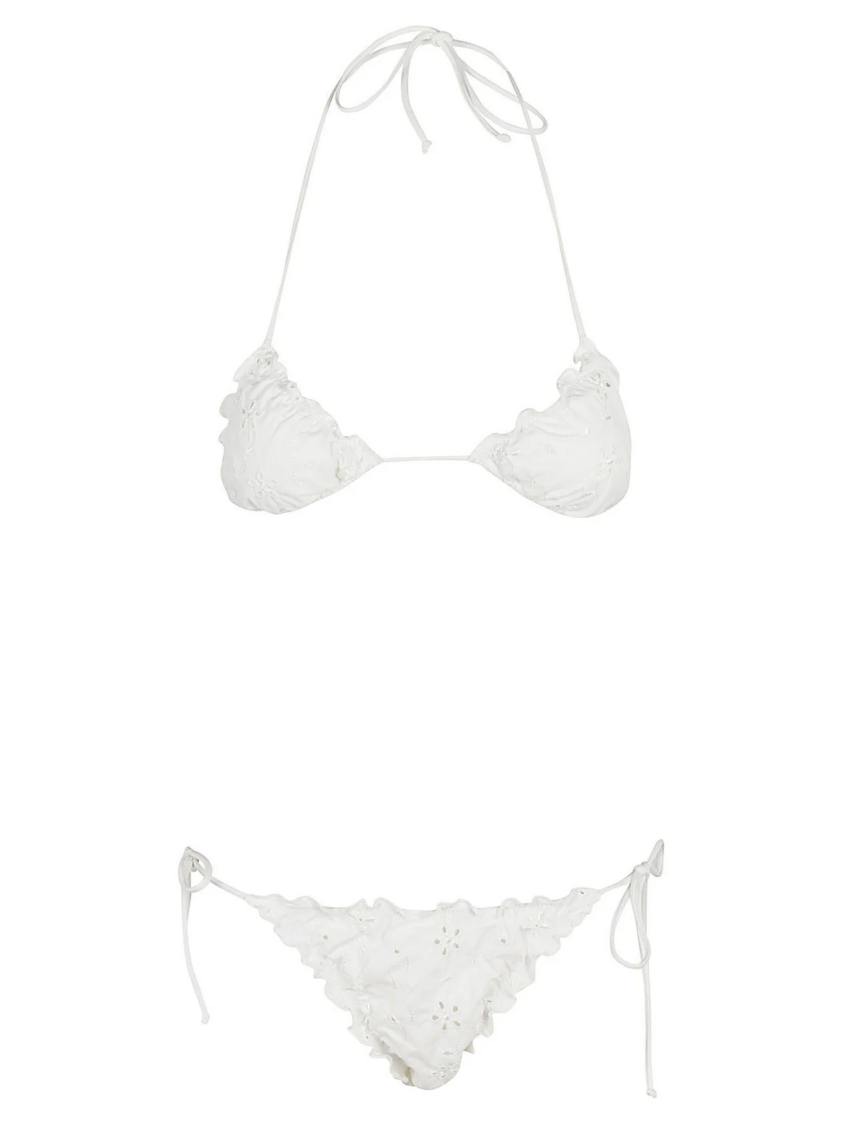 MC2 SAINT BARTH Costume da bagno Donna  MIAMI 01527F Bianco - Image 3