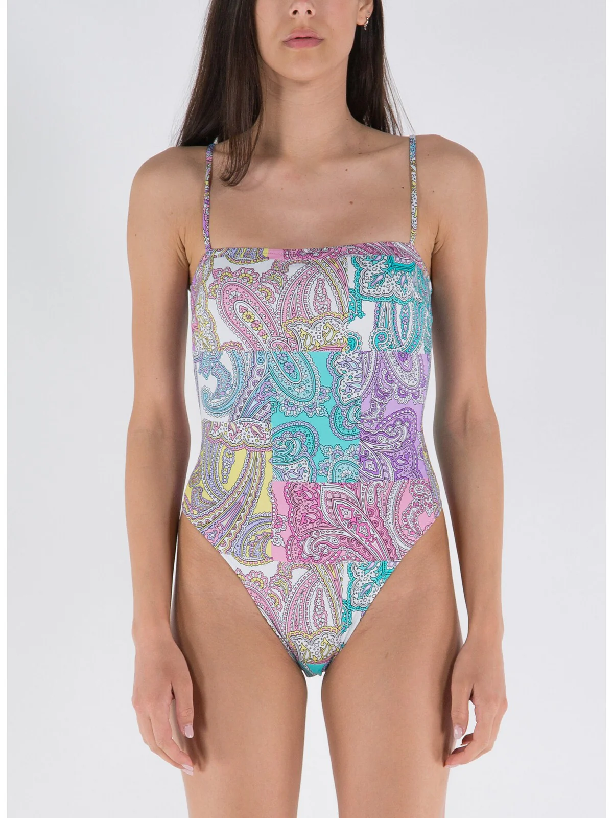 MC2 SAINT BARTH Costume da bagno Donna Monokini BLUME 00631B Multicolore - Image 4