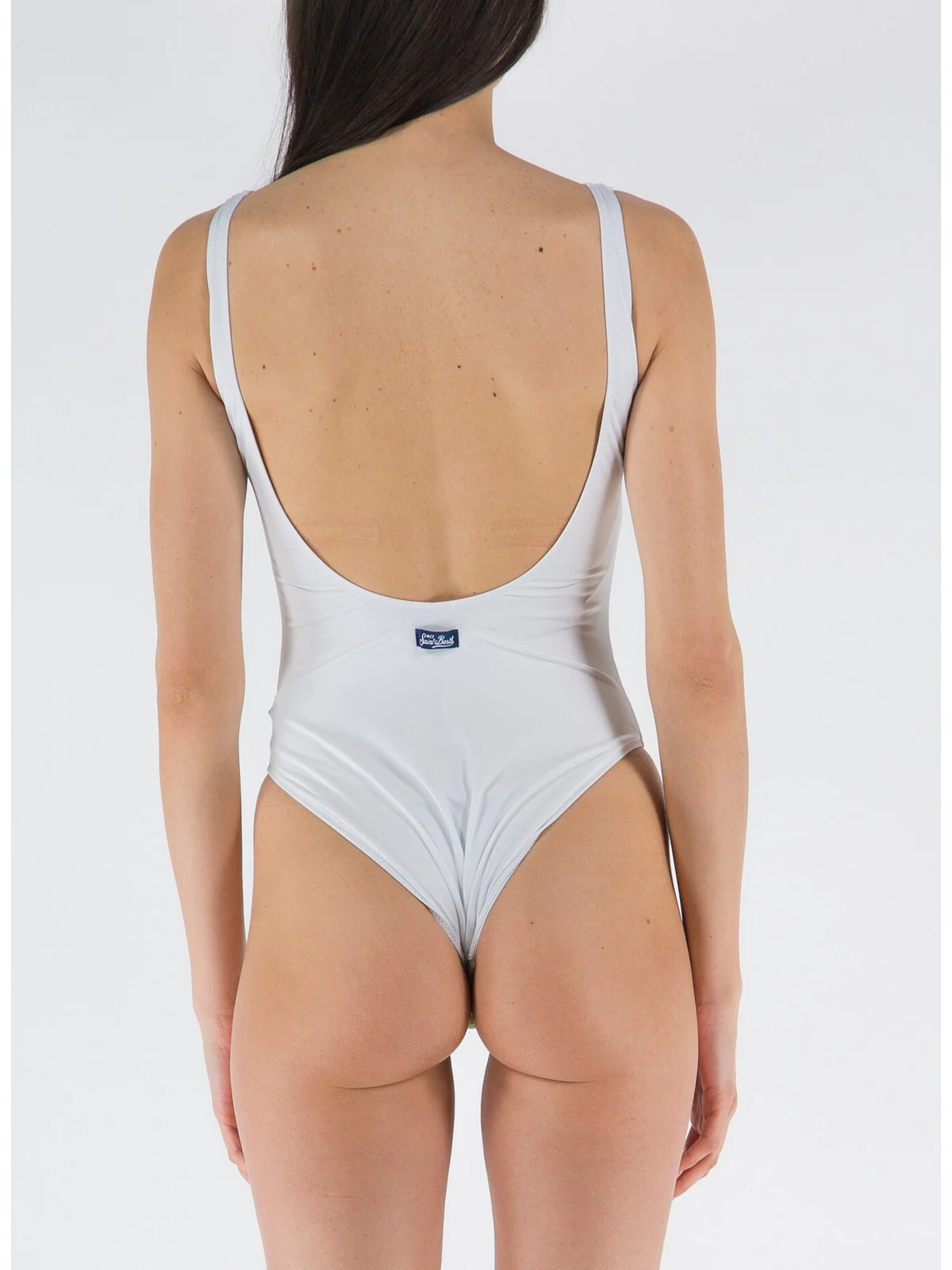 MC2 SAINT BARTH Costume da bagno Donna Monokini LORA 01550B Bianco - Image 6