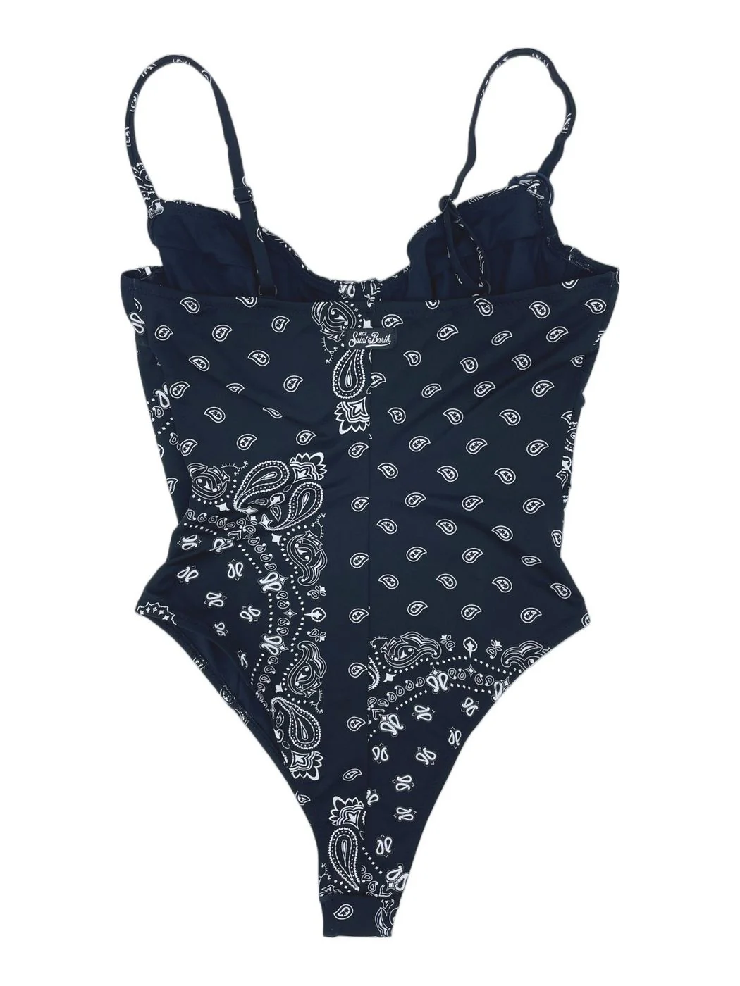 MC2 SAINT BARTH Costume da bagno Donna Monokini MARGARET 00177B Nero - Image 2