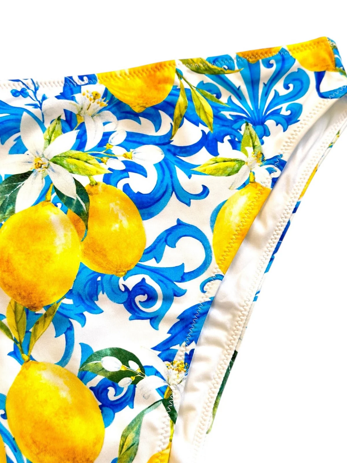 MC2 SAINT BARTH Costume da bagno Donna  SIBILLA 06703H BAROQUE LEMON 01 - Image 2