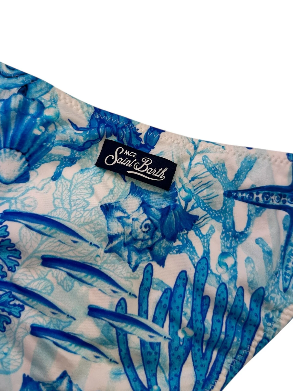 MC2 SAINT BARTH Costume da bagno Donna Slip MARIELLE 03300B MARINE LIFE 01 - Image 2