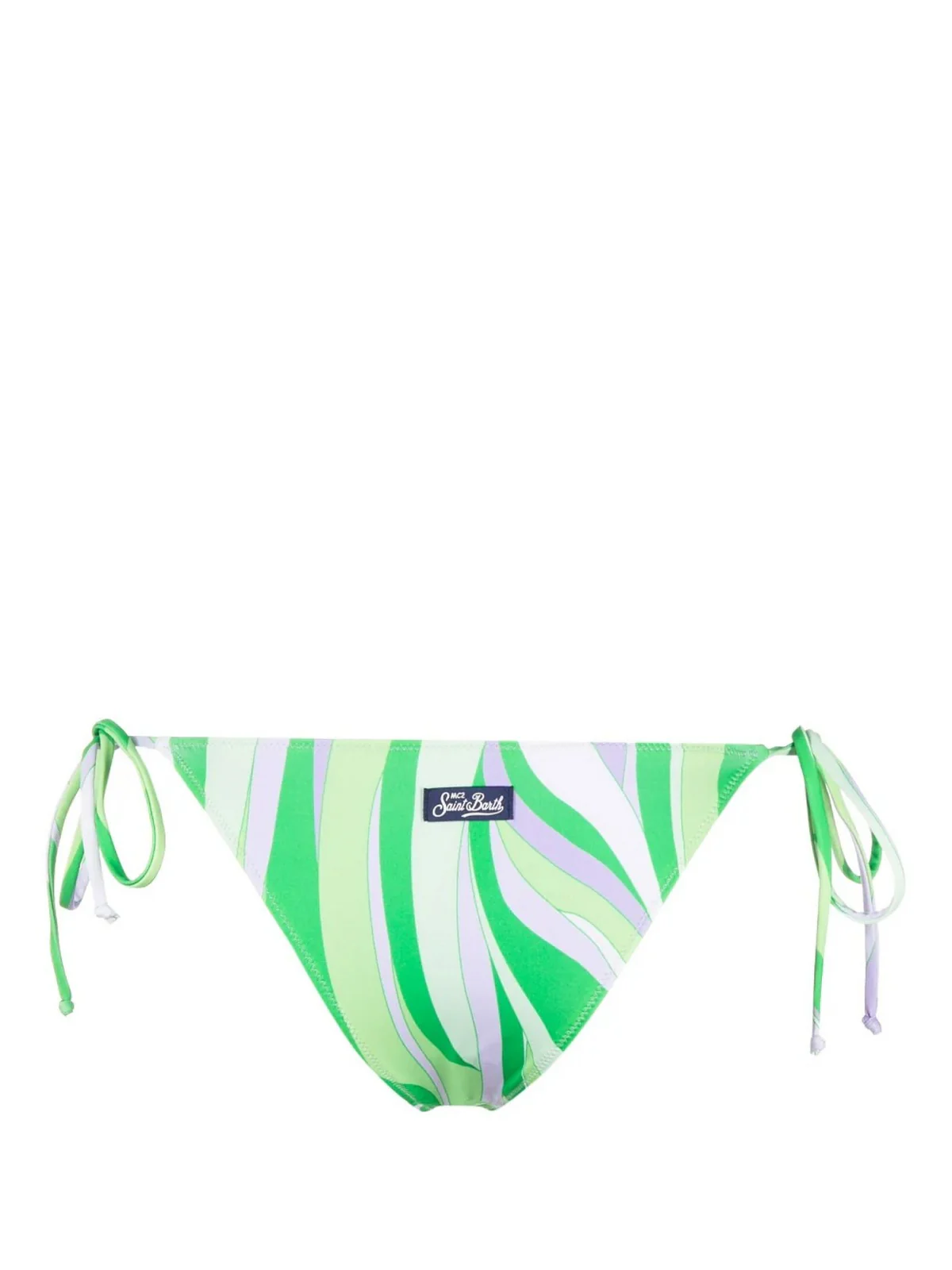 MC2 SAINT BARTH Costume da bagno Donna Slip MARIELLE 03963D Verde - Image 2