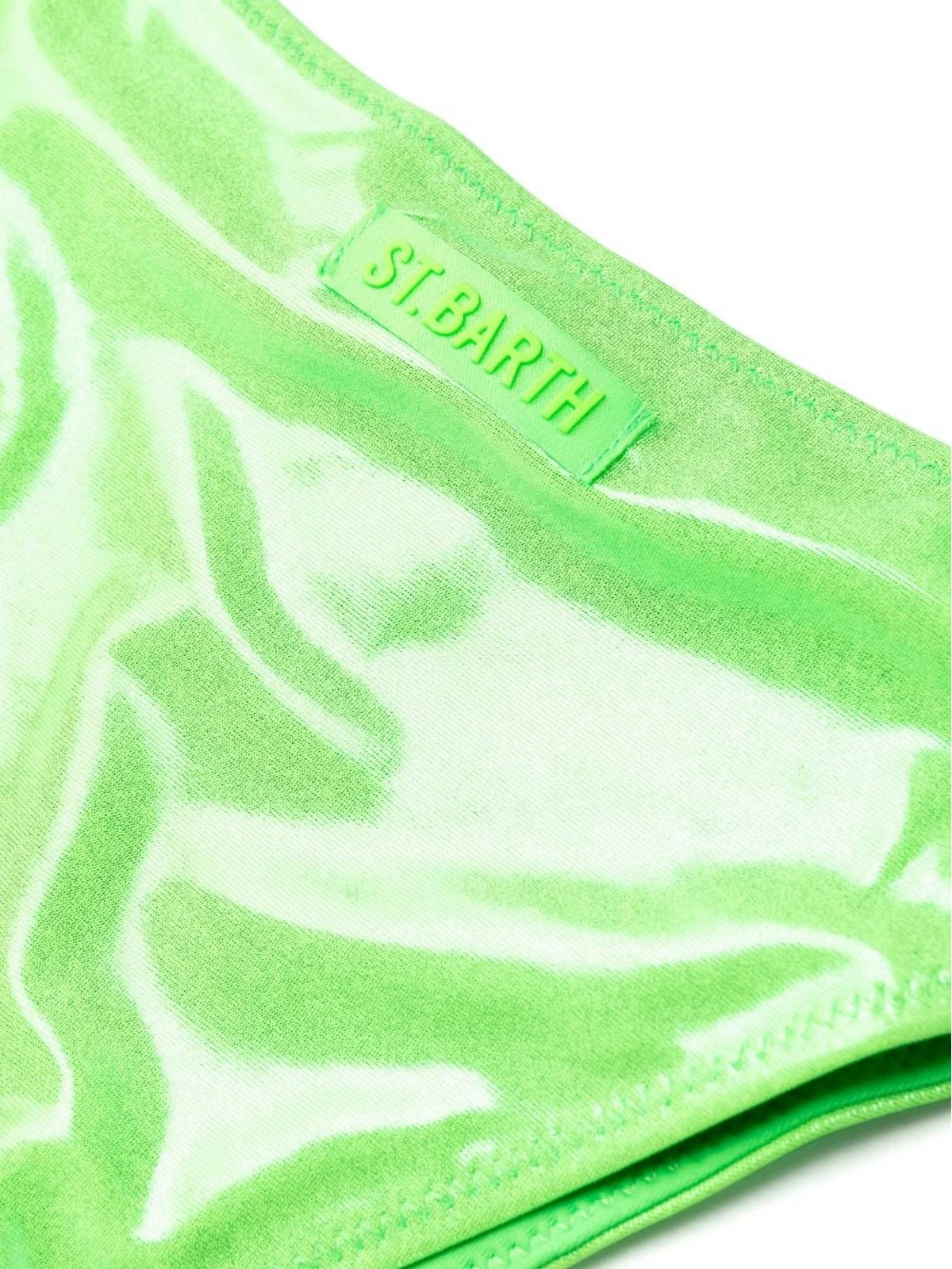 MC2 SAINT BARTH Costume da bagno Donna Slip MARIELLE 04571D Verde - Image 3