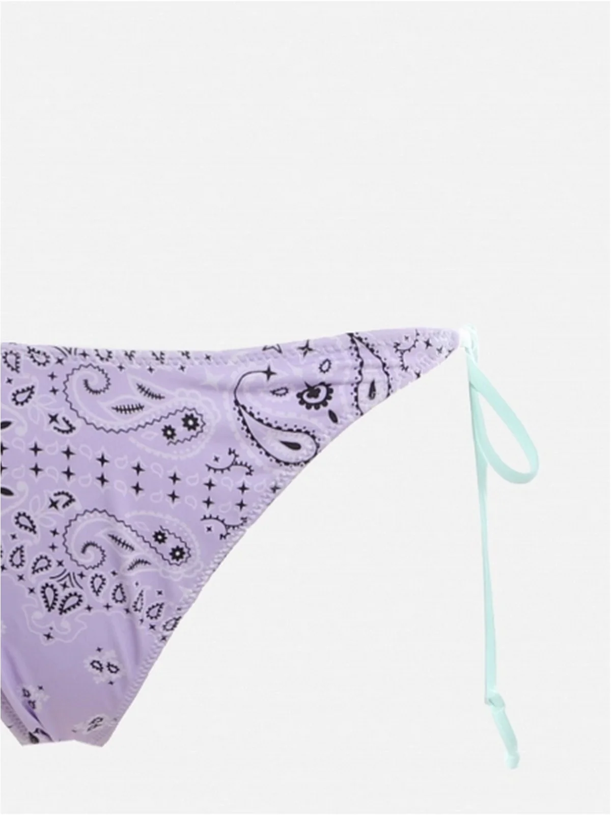 MC2 SAINT BARTH Costume da bagno Donna Slip MARIELLE BNDR25 Viola - Image 2