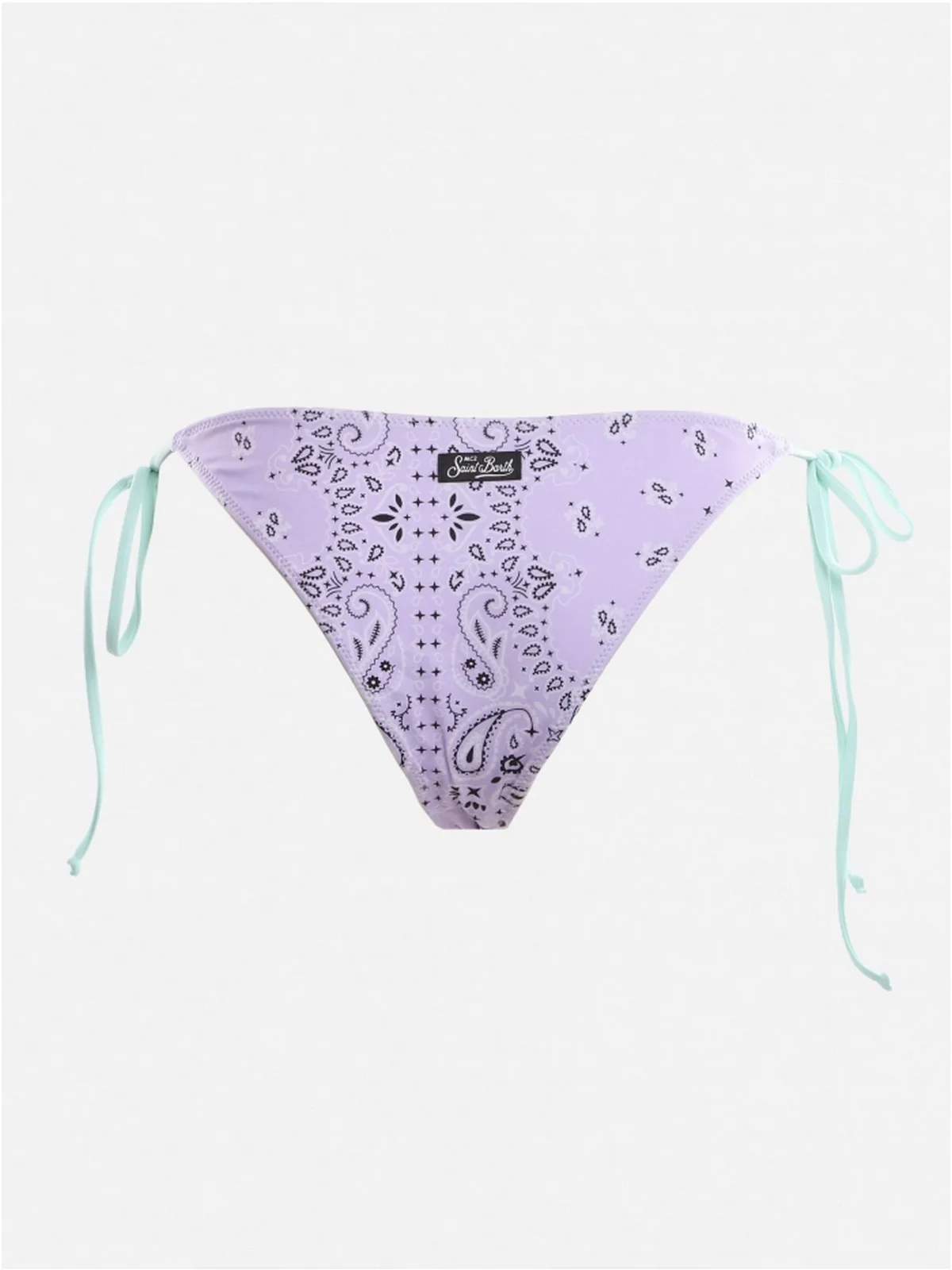 MC2 SAINT BARTH Costume da bagno Donna Slip MARIELLE BNDR25 Viola - Image 3