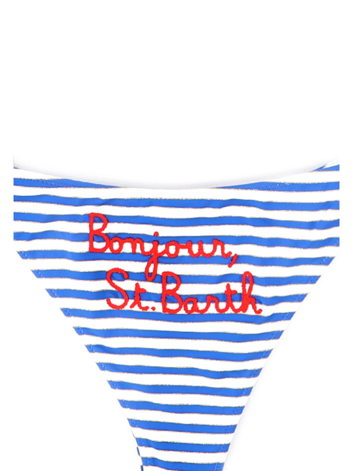 MC2 SAINT BARTH Costume da bagno Donna Slip MARIELLE BSBL12 Bianco - Image 3