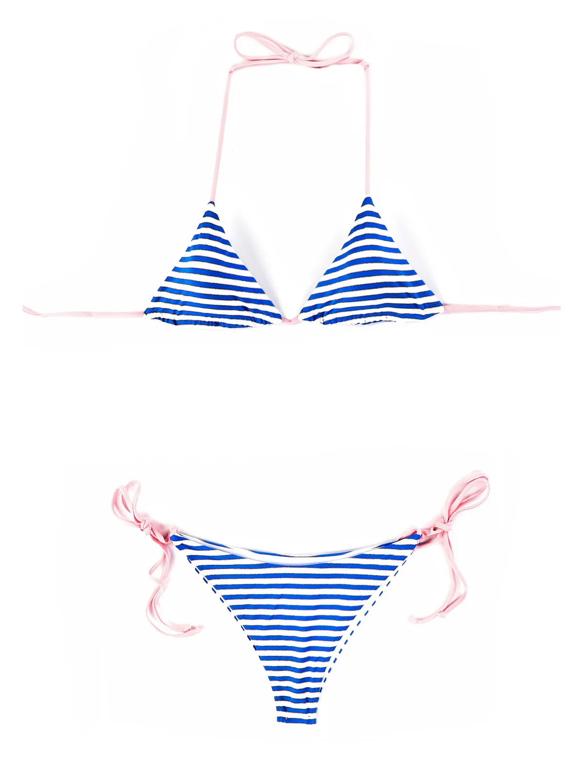 MC2 SAINT BARTH Costume da bagno Donna Slip MARIELLE BSBL12 Bianco - Image 4