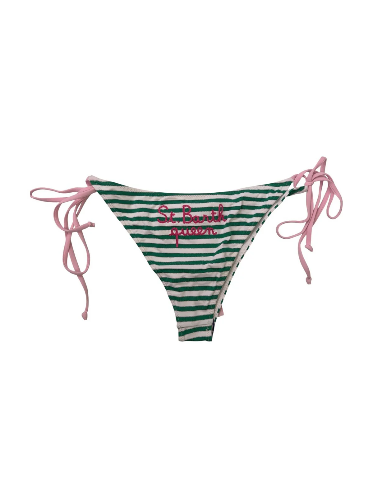 MC2 SAINT BARTH Costume da bagno Donna Slip MARIELLE SBQL52 Verde - Image 2