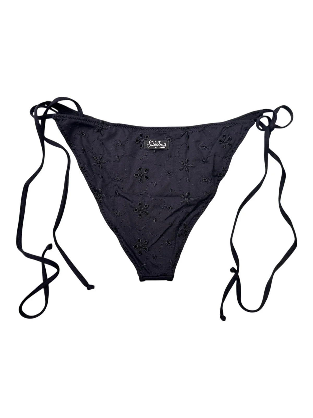 MC2 SAINT BARTH Costume da bagno Donna Slip MARIELLE SGE4 Nero - Image 3