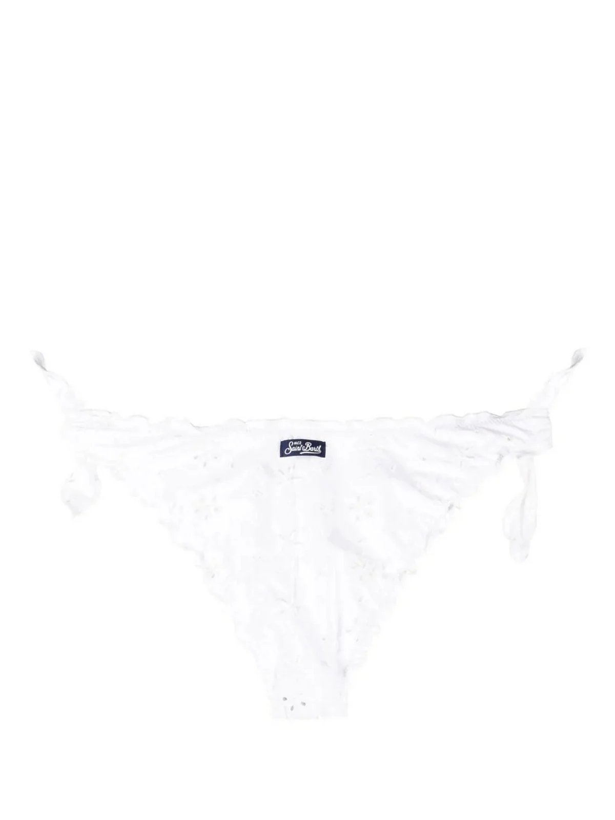 MC2 SAINT BARTH Costume da bagno Donna Slip MOON 04670D Bianco - Image 2