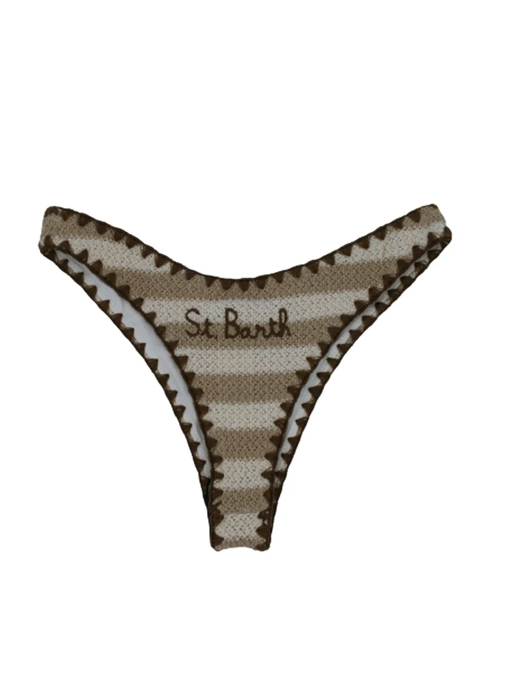 MC2 SAINT BARTH Costume da bagno Donna Slip NAOMI 00265B Bianco - Image 2