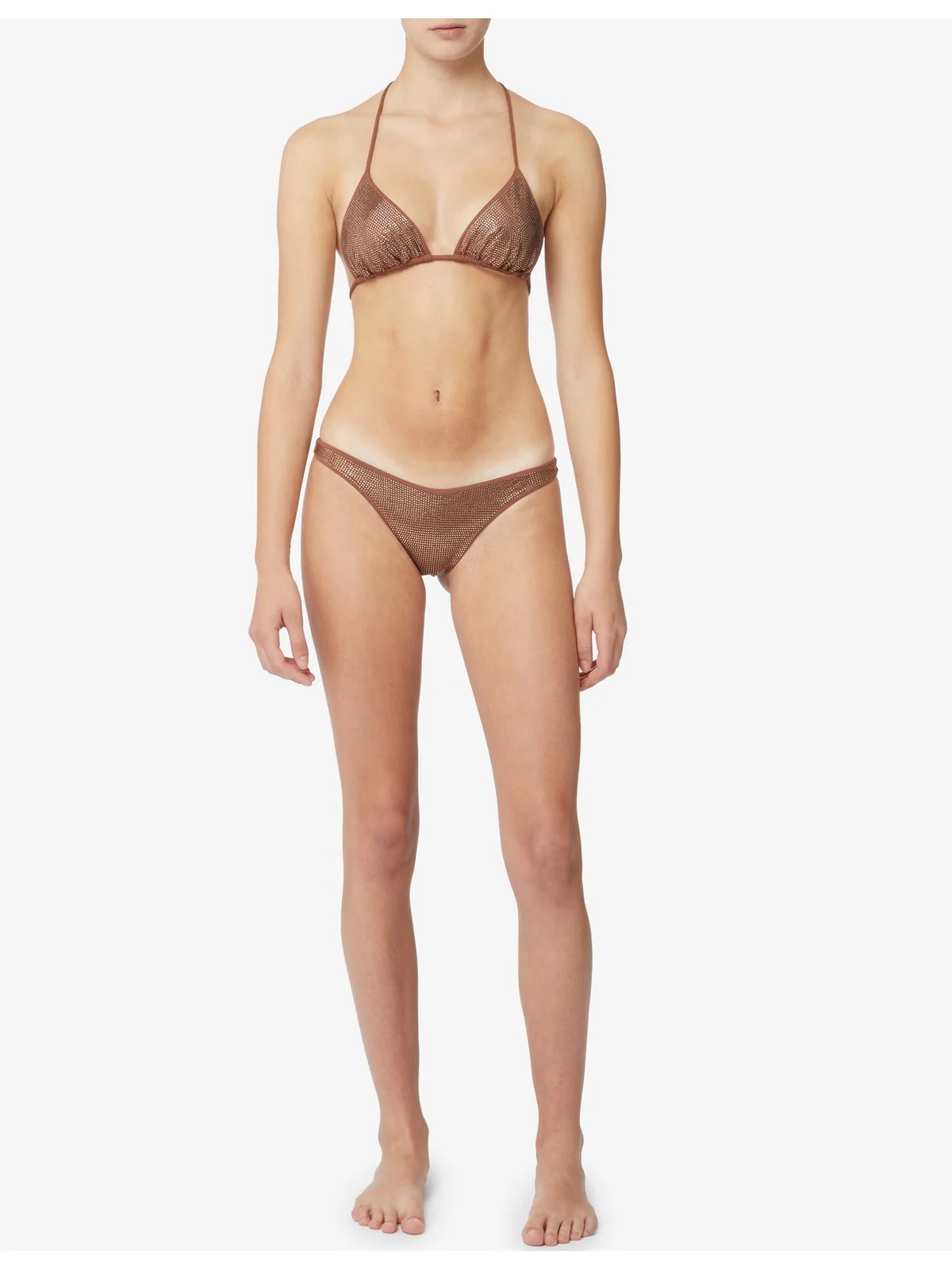 MC2 SAINT BARTH Costume da bagno Donna Slip NAOMI 07820D STRASS 18 - Image 3