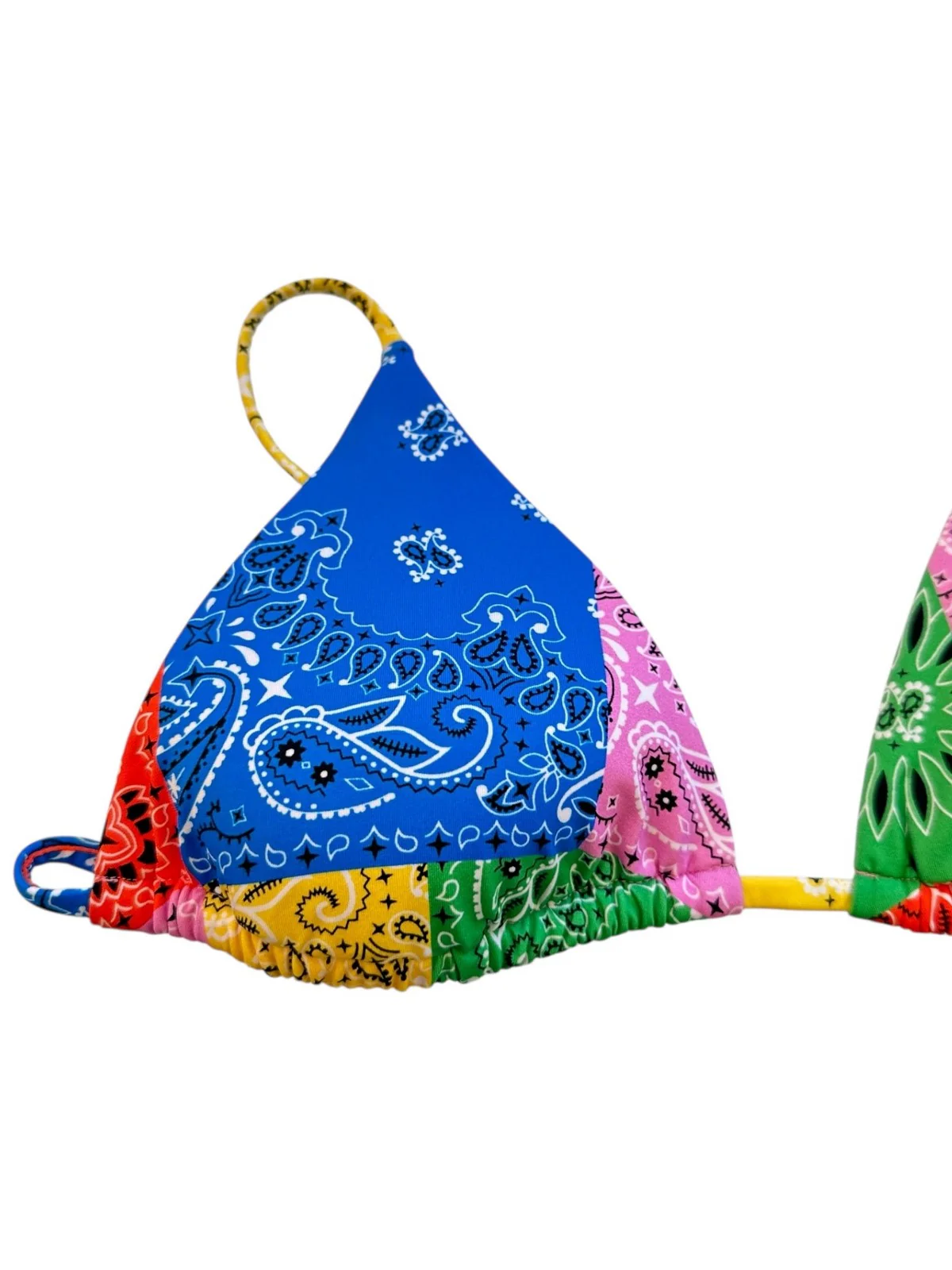 MC2 SAINT BARTH Costume da bagno Donna Triangolo JANET 00208B BANDANNA ROUND COLOR N - Image 2