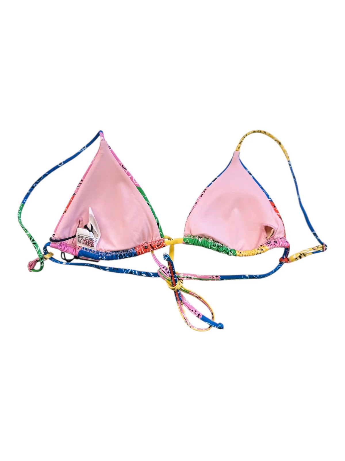 MC2 SAINT BARTH Costume da bagno Donna Triangolo JANET 00208B BANDANNA ROUND COLOR N - Image 3