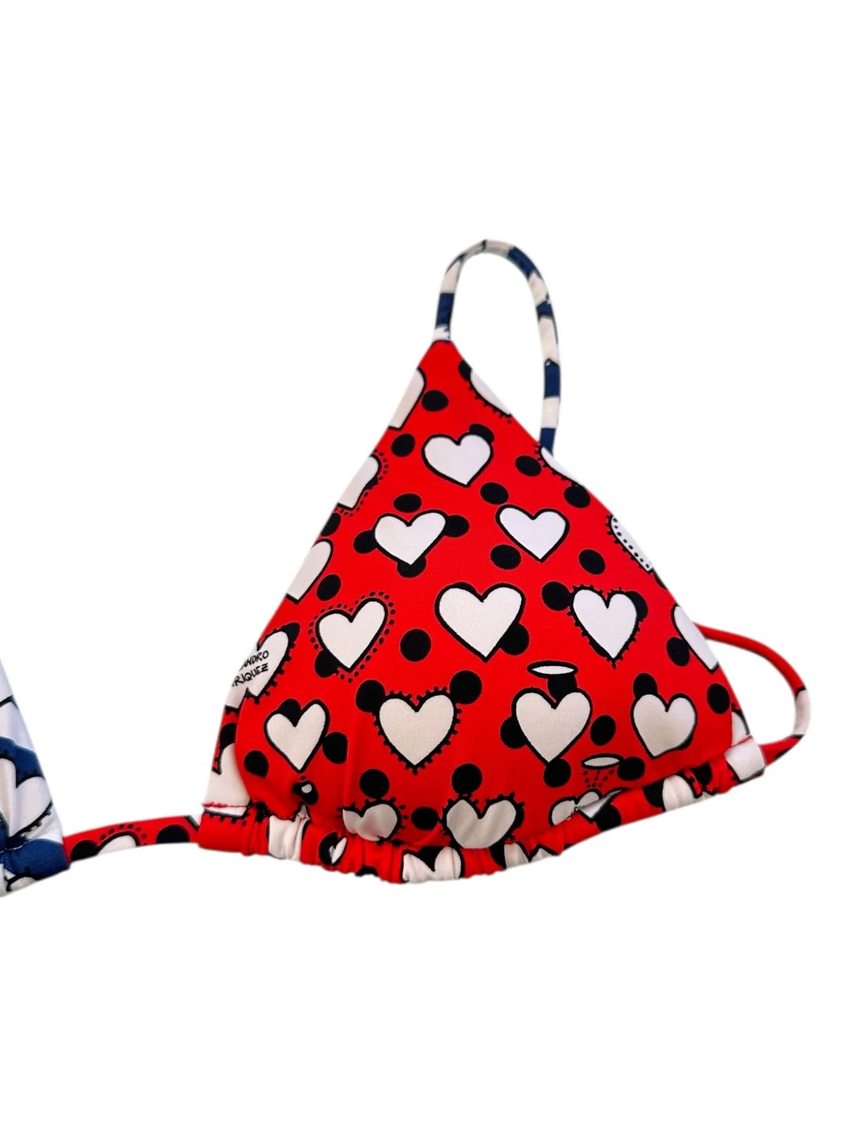 MC2 SAINT BARTH Costume da bagno Donna Triangolo JANET 03144B LOVE HEARTS - Image 2