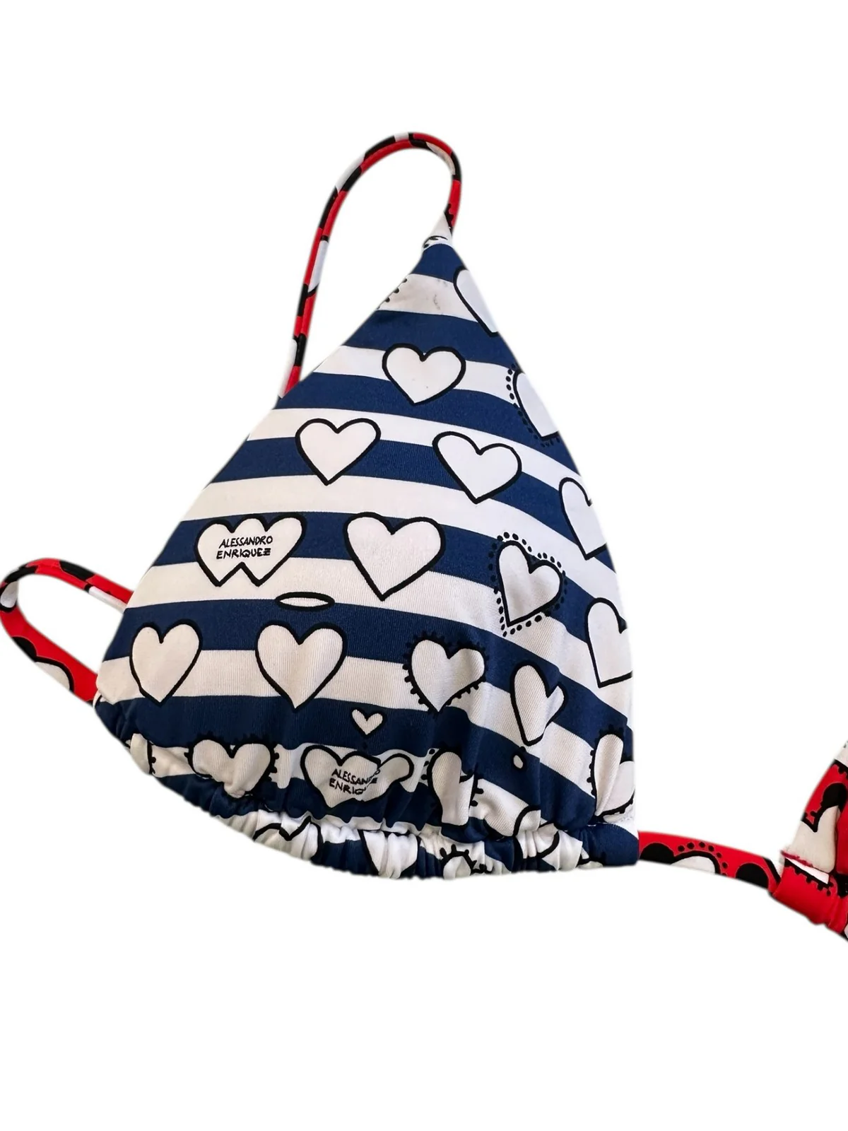 MC2 SAINT BARTH Costume da bagno Donna Triangolo JANET 03144B LOVE HEARTS - Image 3