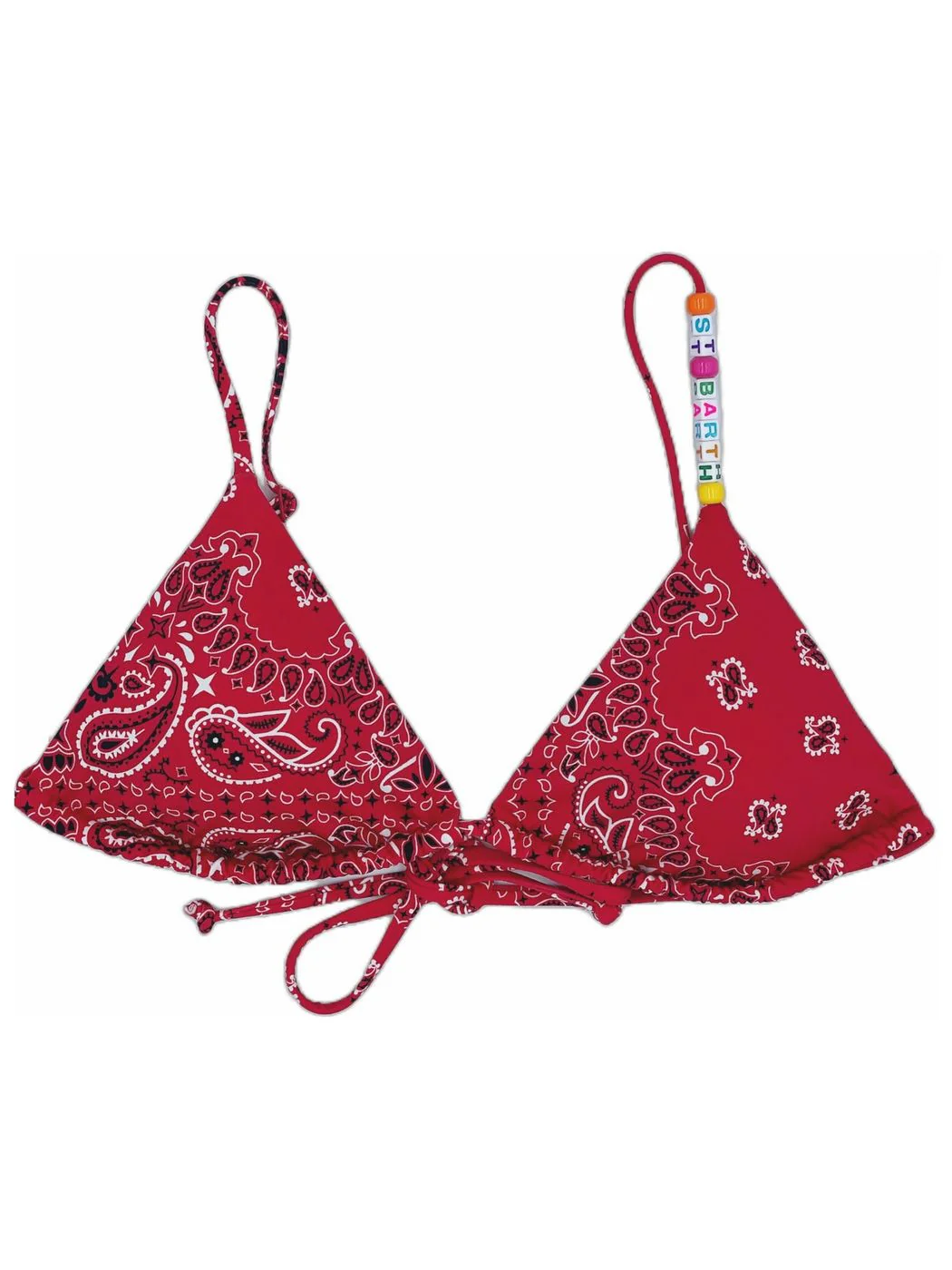 MC2 SAINT BARTH Costume da bagno Donna Triangolo JANET 03288B Rosso