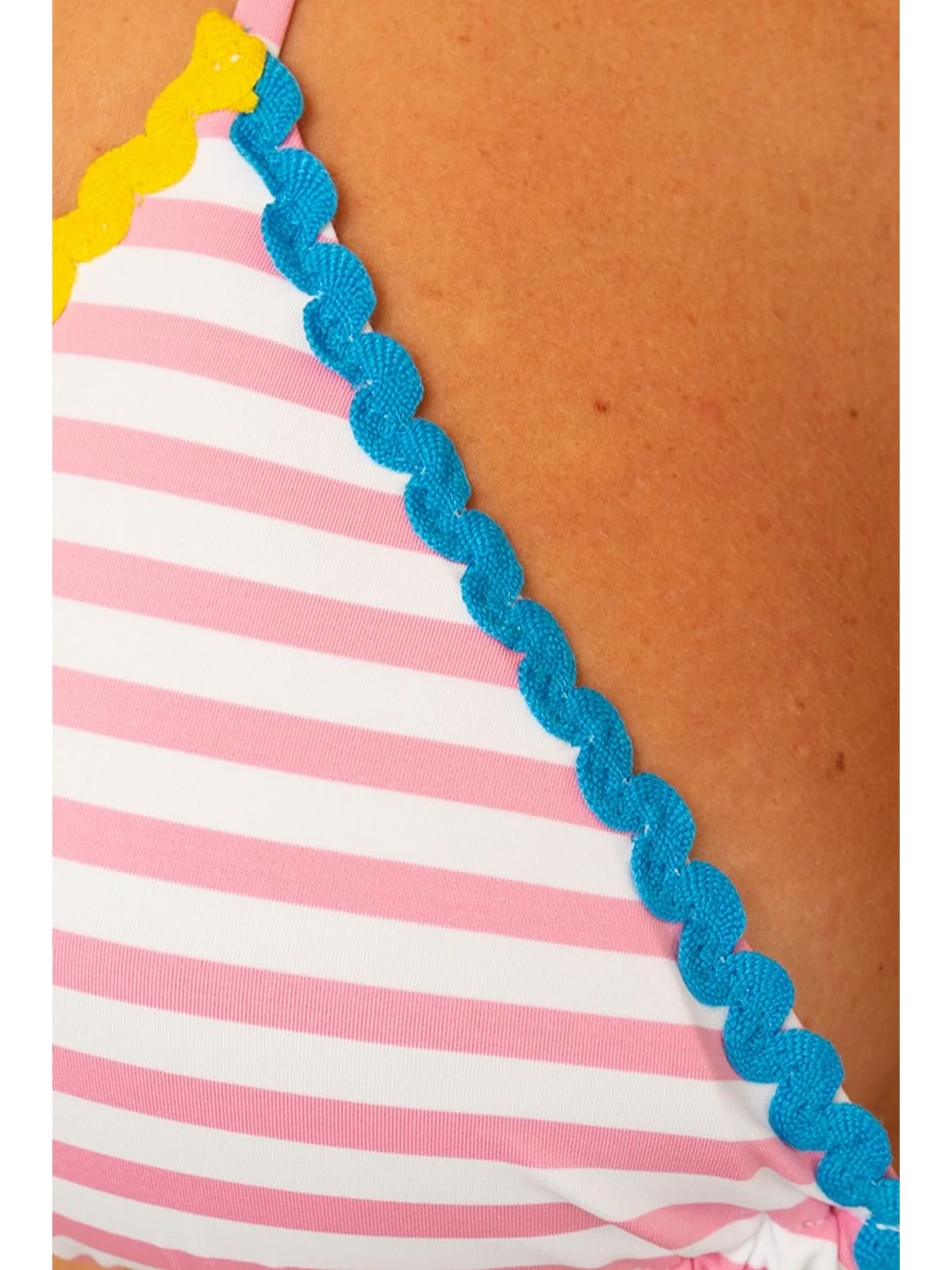 MC2 SAINT BARTH Costume da bagno Donna Triangolo LEAH 00246B Rosa - Image 2