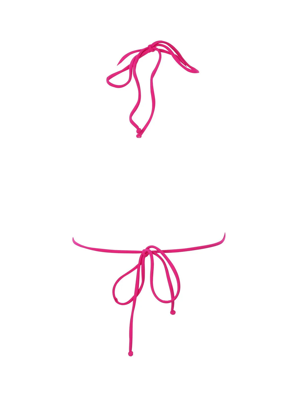 MC2 SAINT BARTH Costume da bagno Donna Triangolo LEAH 00787D Rosa - Image 3