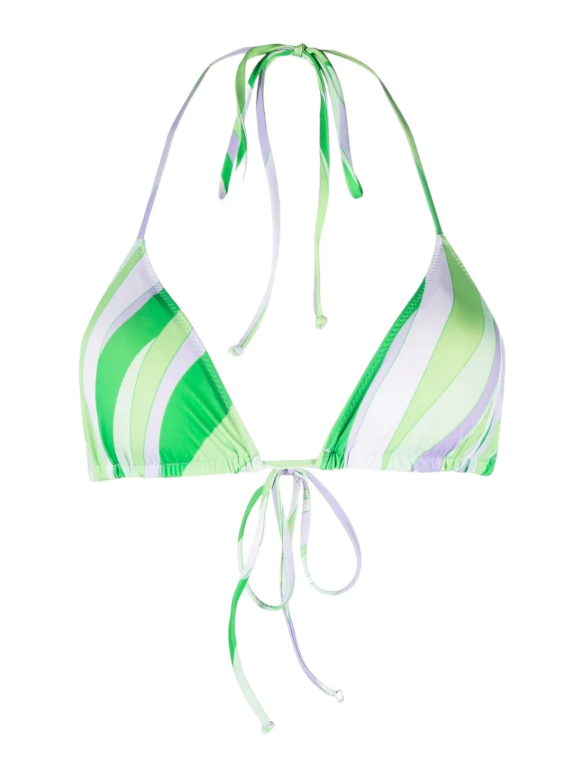 MC2 SAINT BARTH Costume da bagno Donna Triangolo LEAH 03963D Verde