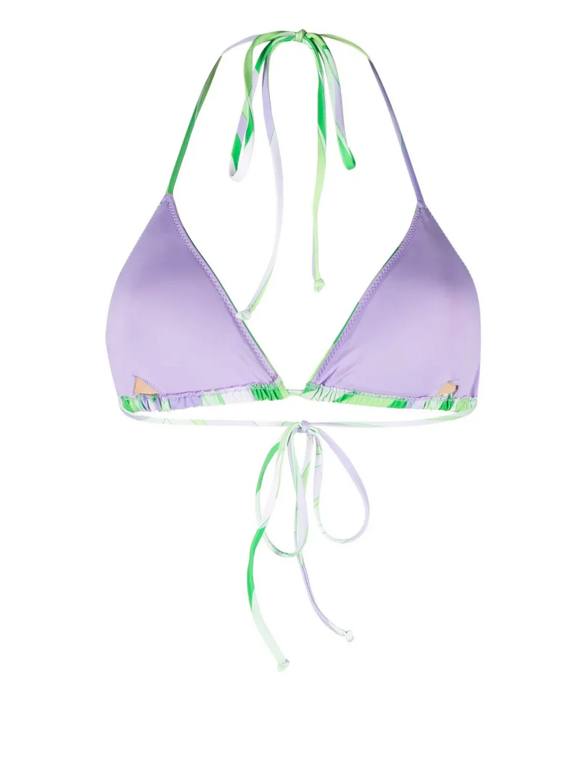 MC2 SAINT BARTH Costume da bagno Donna Triangolo LEAH 03963D Verde - Image 2