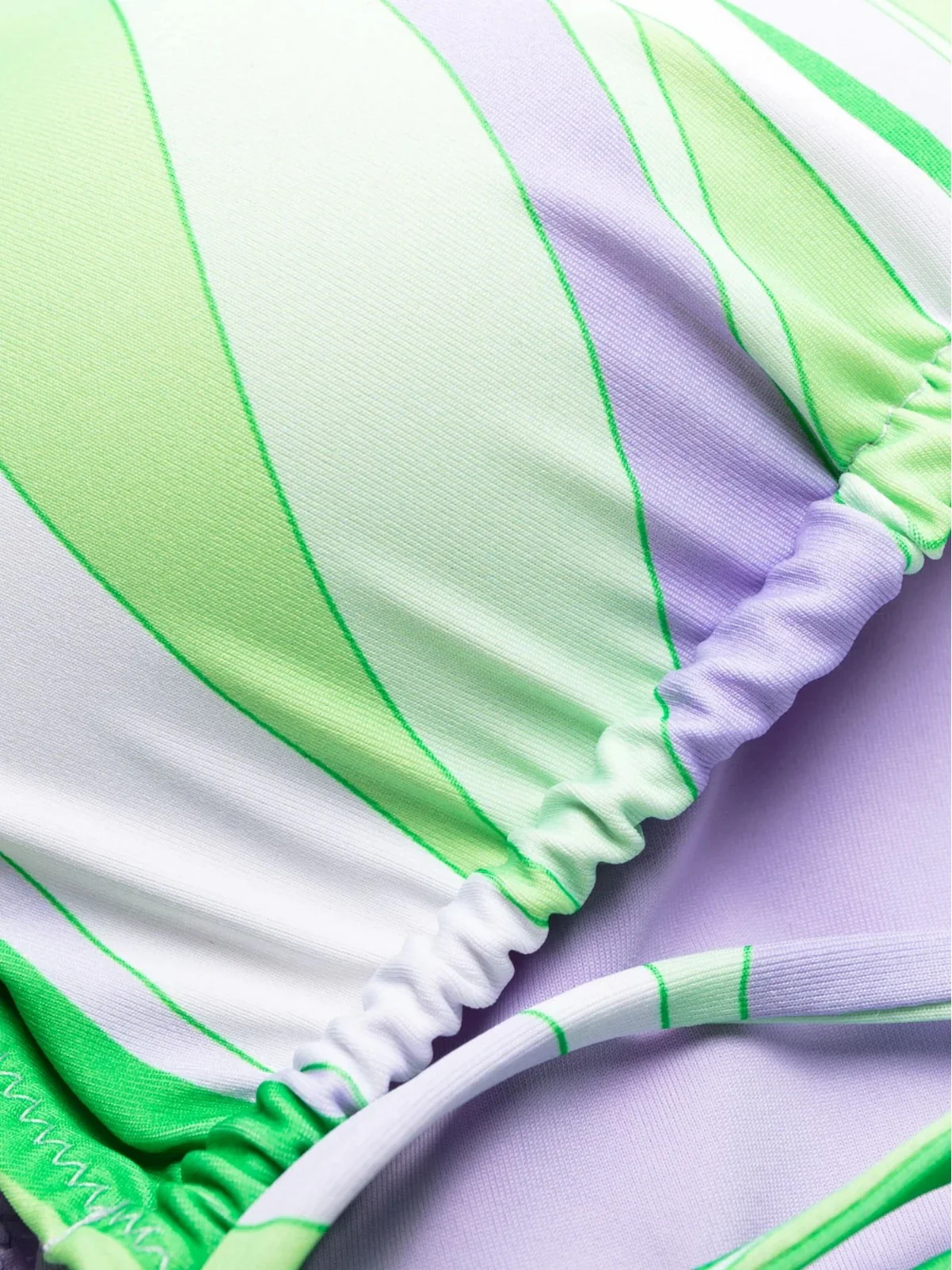 MC2 SAINT BARTH Costume da bagno Donna Triangolo LEAH 03963D Verde - Image 3