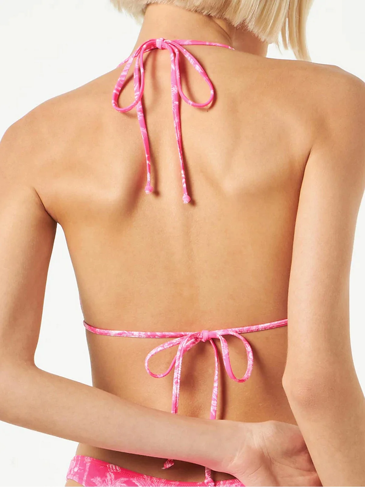 MC2 SAINT BARTH Costume da bagno Donna Triangolo LEAH 04006D Rosa - Image 3