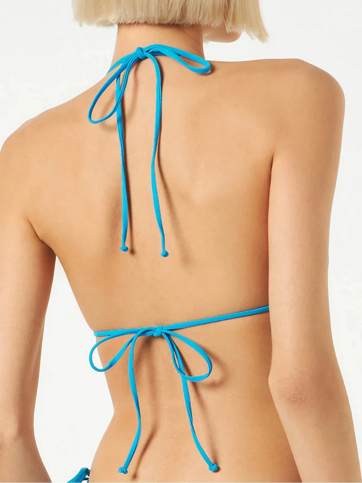 MC2 SAINT BARTH Costume da bagno Donna Triangolo LEAH 04219D Blu - Image 3