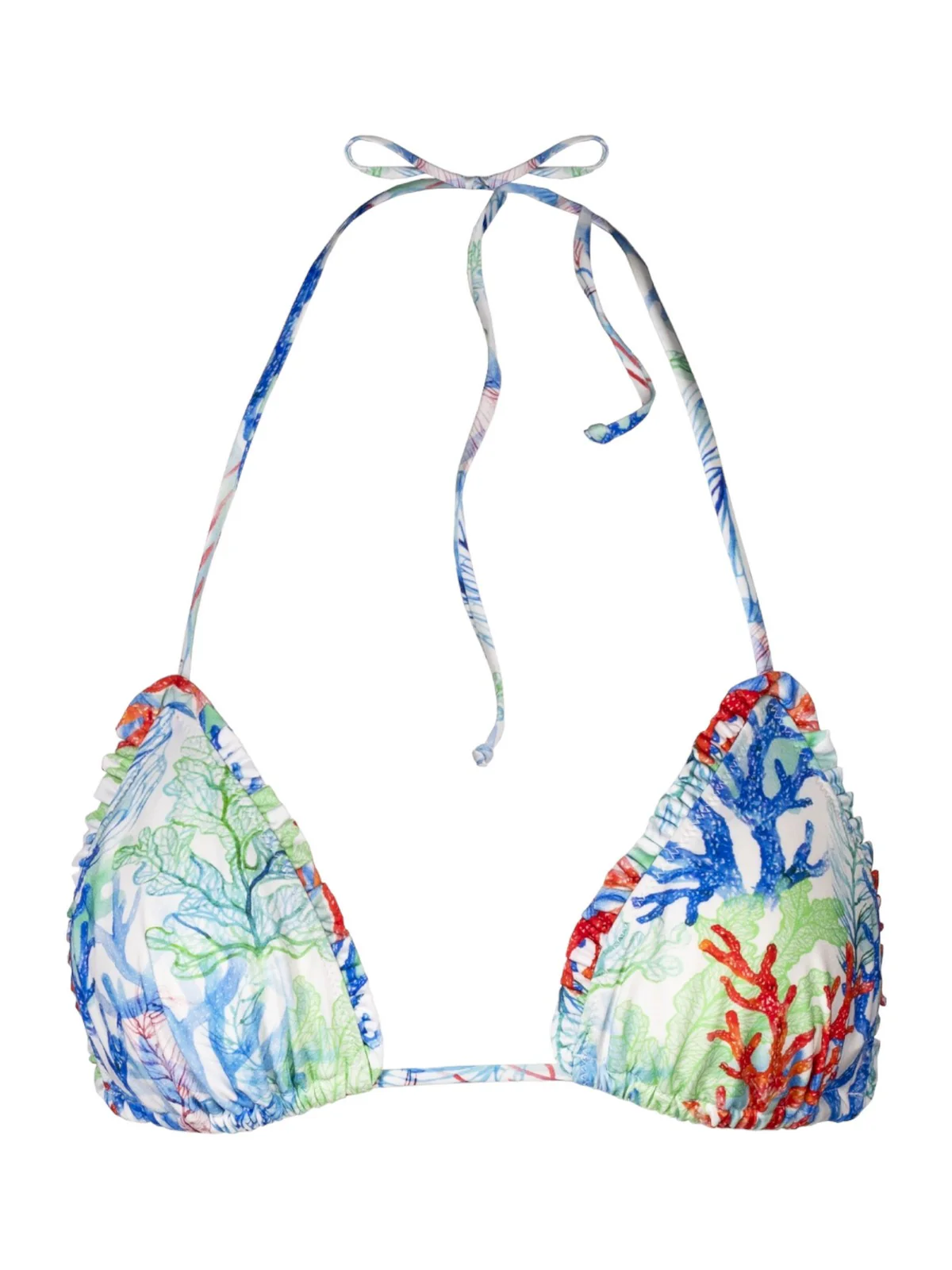 MC2 SAINT BARTH Costume da bagno Donna Triangolo THEA 03301B Bianco
