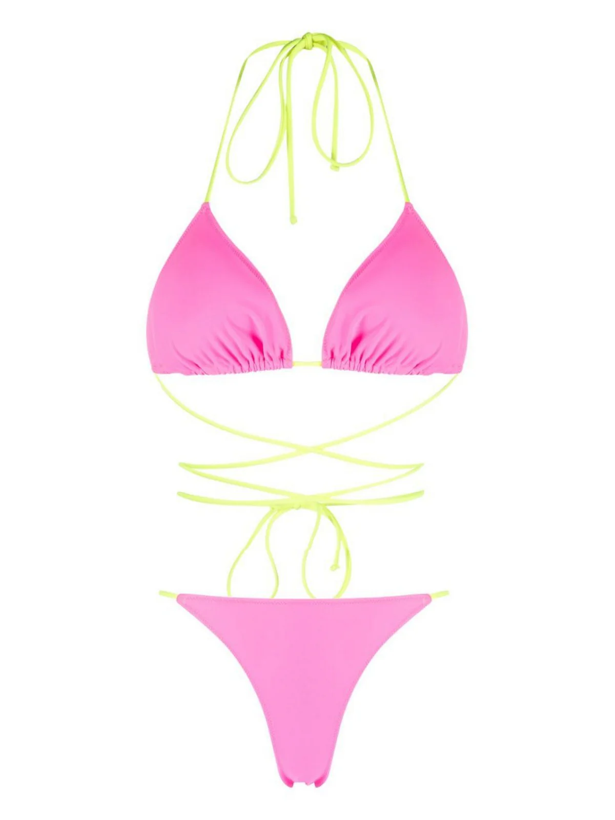 MC2 SAINT BARTH Costume da bagno Donna VERONIKA 04570D Rosa - Image 3
