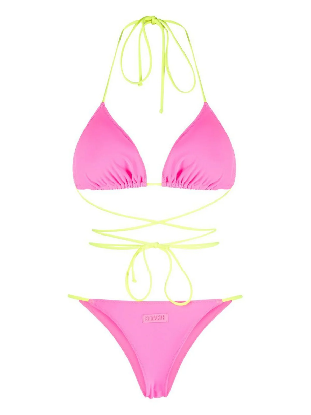 MC2 SAINT BARTH Costume da bagno Donna VERONIKA 04570D Rosa - Image 4