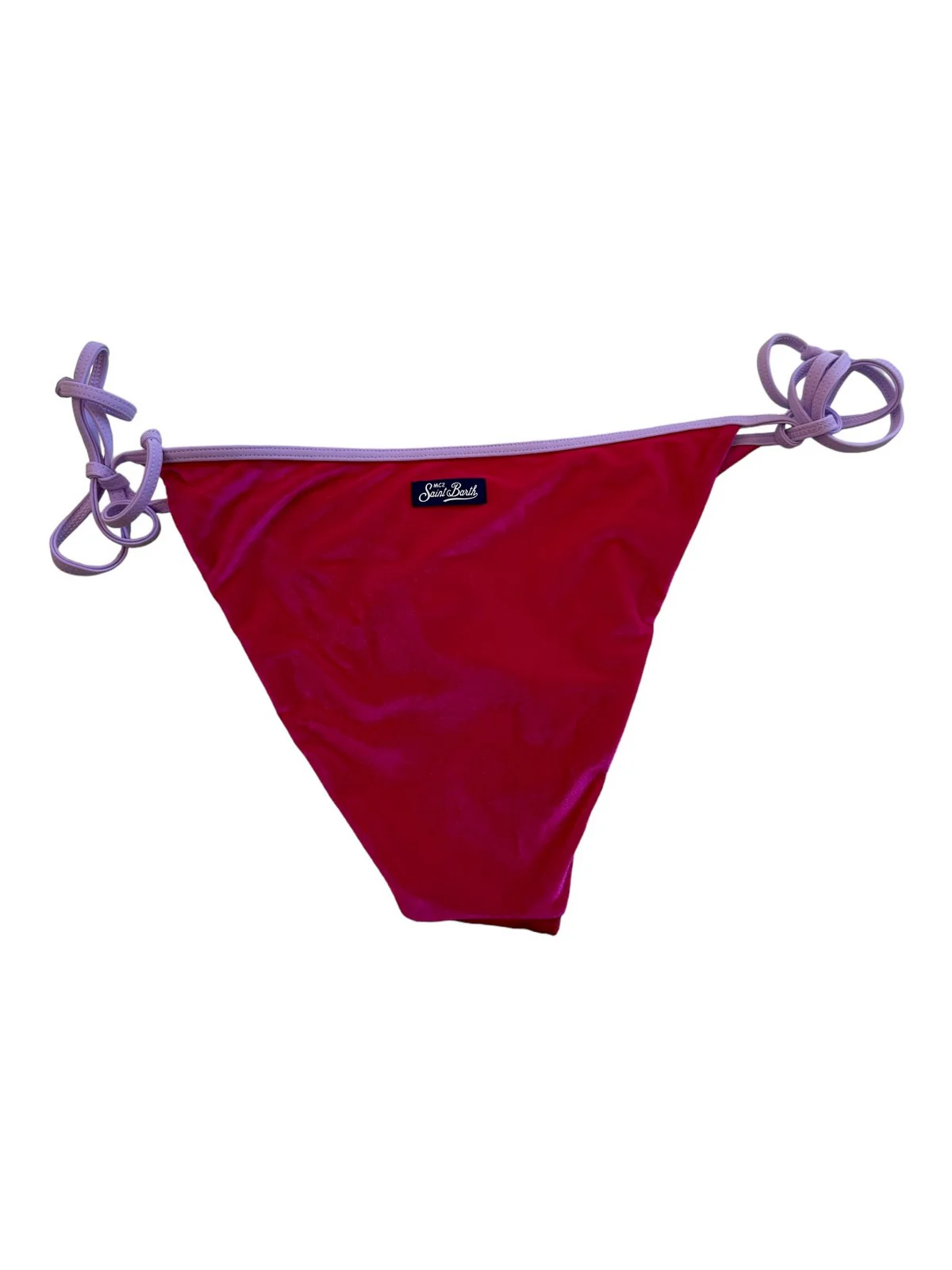 MC2 SAINT BARTH Costume da bagno Donna  VIRGO STRING 05233F Viola - Image 2