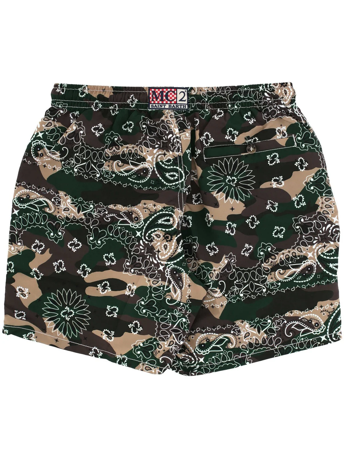 MC2 SAINT BARTH Costume da bagno Uomo  CAPRESE 01673H BANDANNA ROUND 15MIM - Image 3