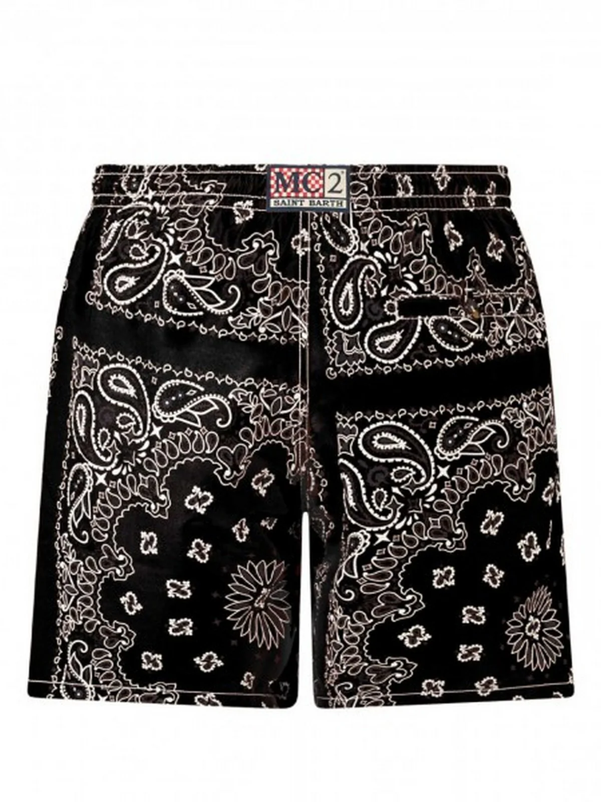 MC2 SAINT BARTH Costume da bagno Uomo  CAPRESE 01701H JUMBO FOULARD 00 - Image 2