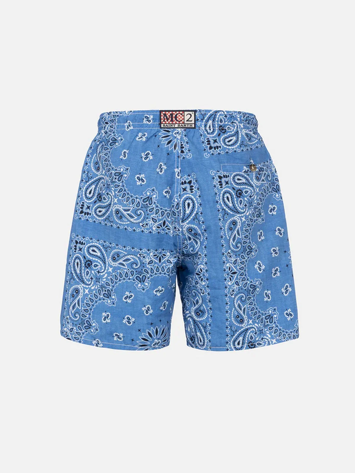 MC2 SAINT BARTH Costume da bagno Uomo  CAPRESE 02461F Blu - Image 2