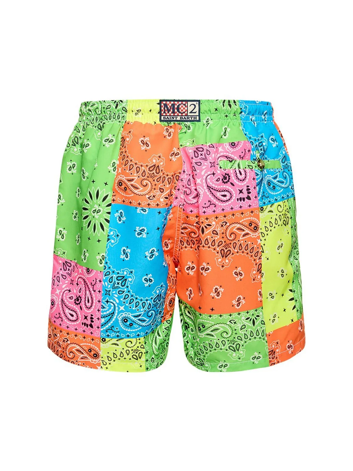 MC2 SAINT BARTH Costume da bagno Uomo  CAPRESE 02463F Multicolore - Image 2