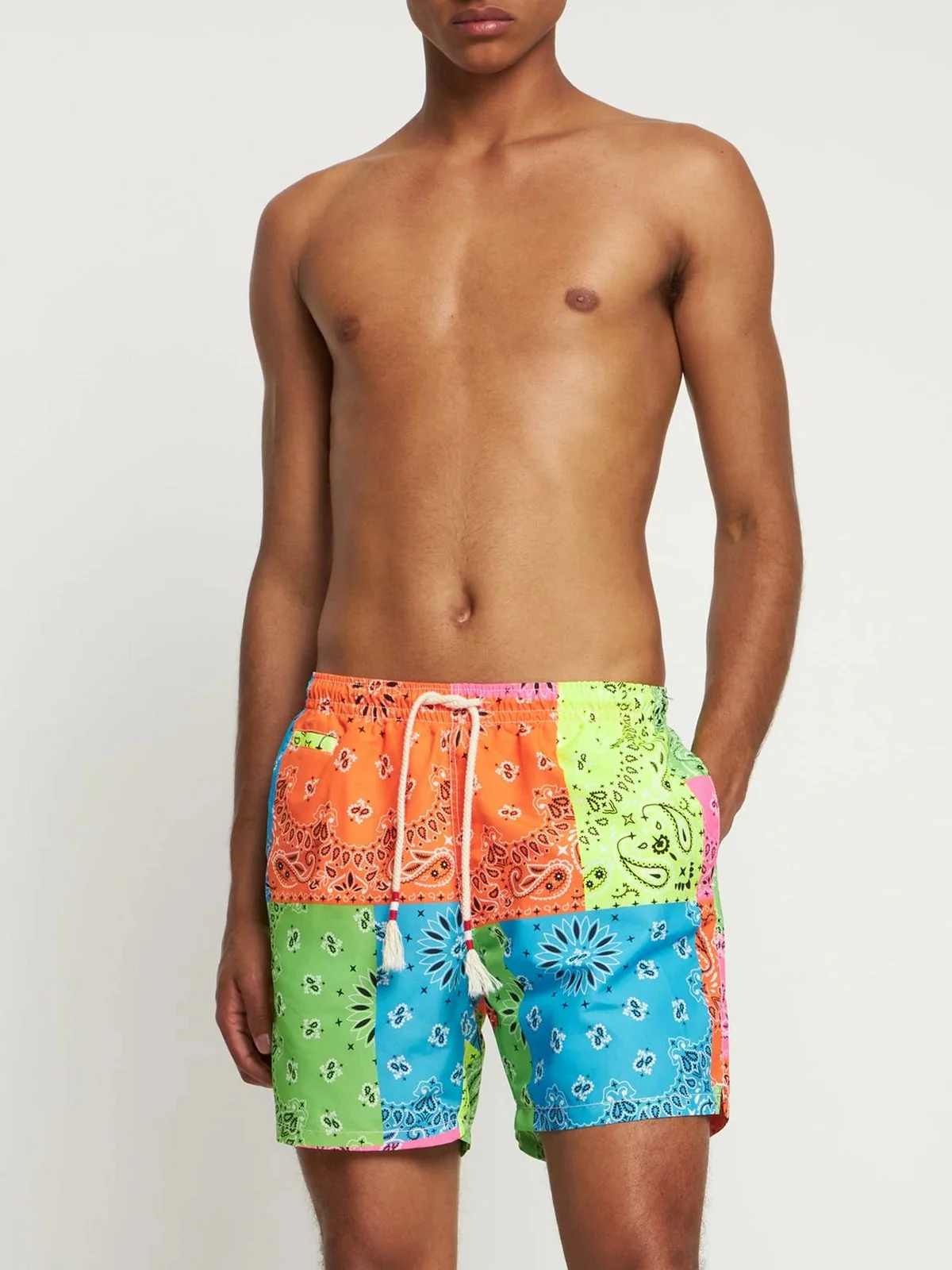 MC2 SAINT BARTH Costume da bagno Uomo  CAPRESE 02463F Multicolore - Image 3