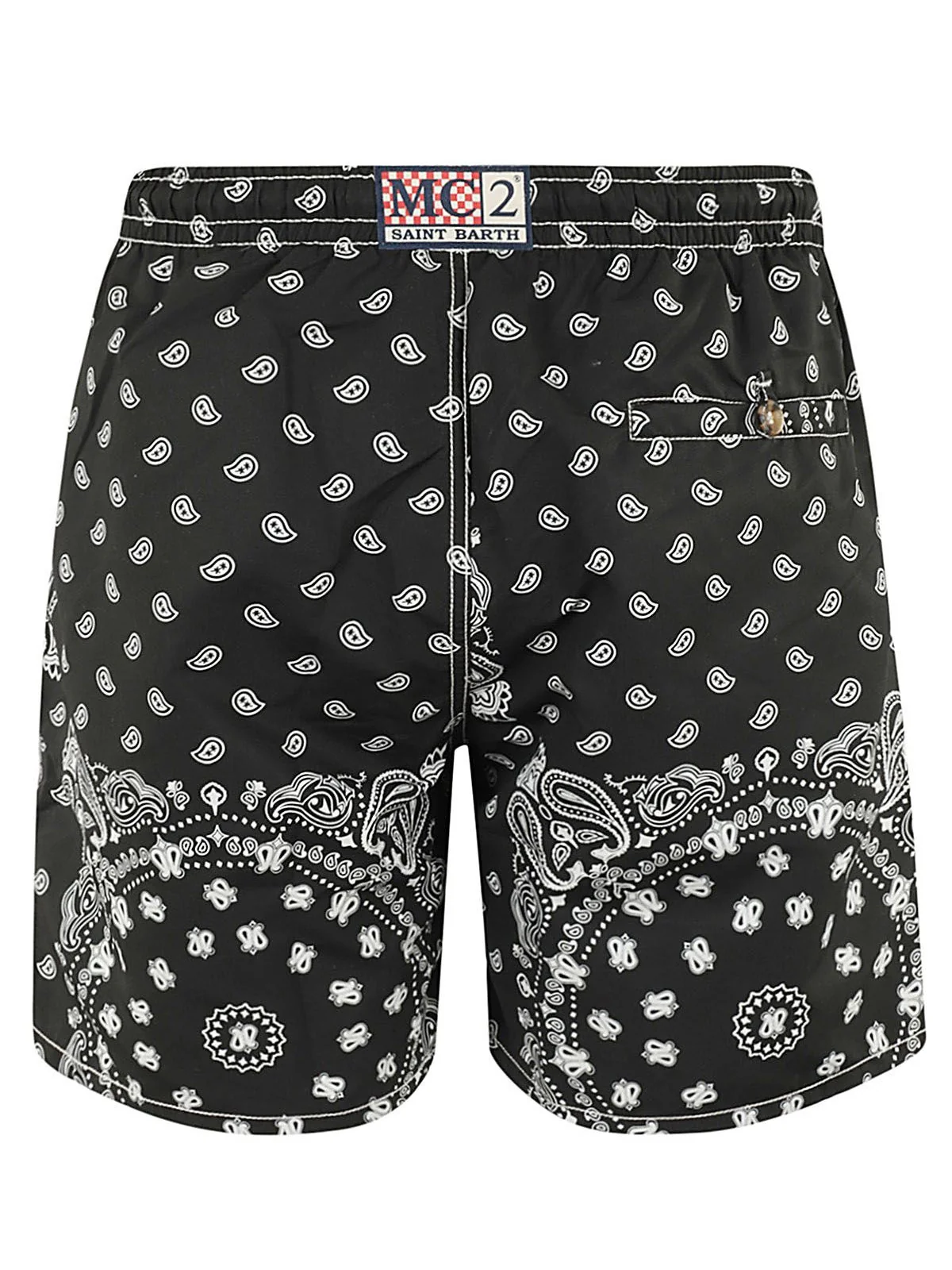 MC2 SAINT BARTH Costume da bagno Uomo  CAPRESE 02464F Nero - Image 2
