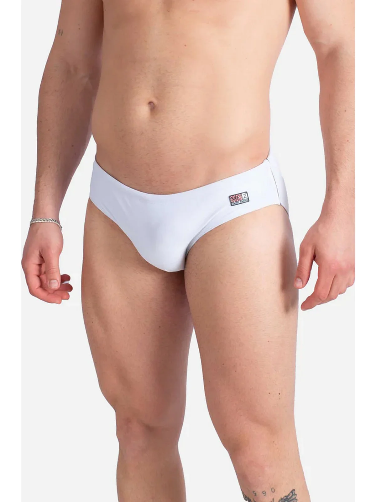 MC2 SAINT BARTH Costume da bagno Uomo  CAYO 01149F Bianco - Image 2