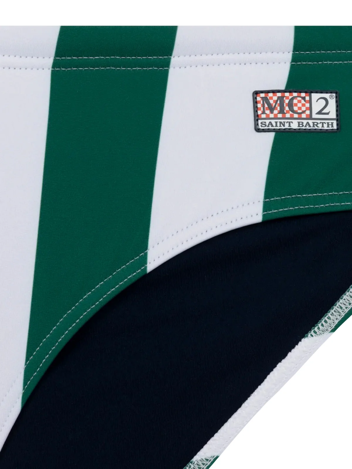 MC2 SAINT BARTH Costume da bagno Uomo  CAYO 05375H Verde - Image 3