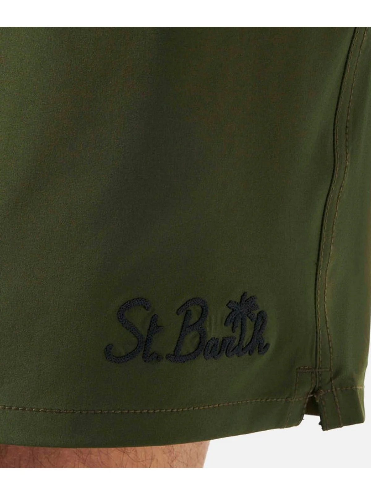 MC2 SAINT BARTH Costume da bagno Uomo  COMFORT 01846F Verde - Image 3