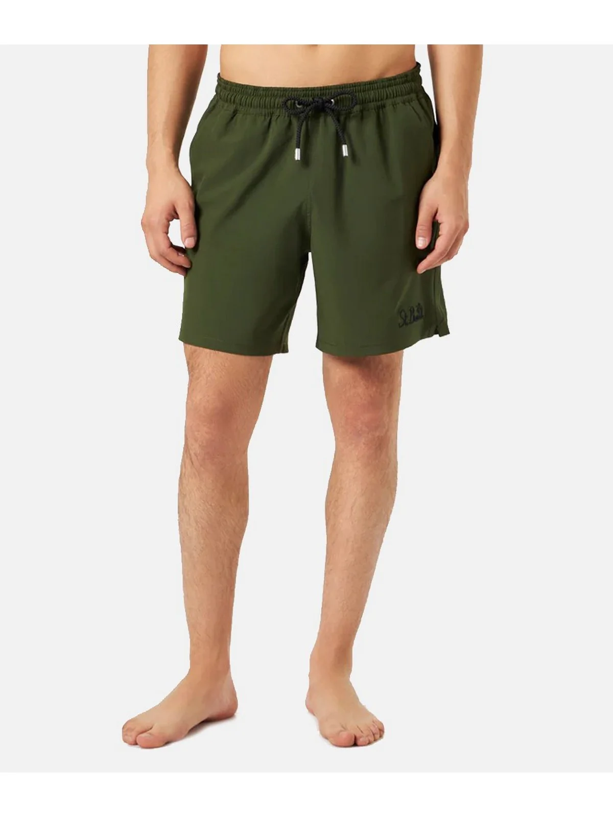MC2 SAINT BARTH Costume da bagno Uomo  COMFORT 01846F Verde - Image 4
