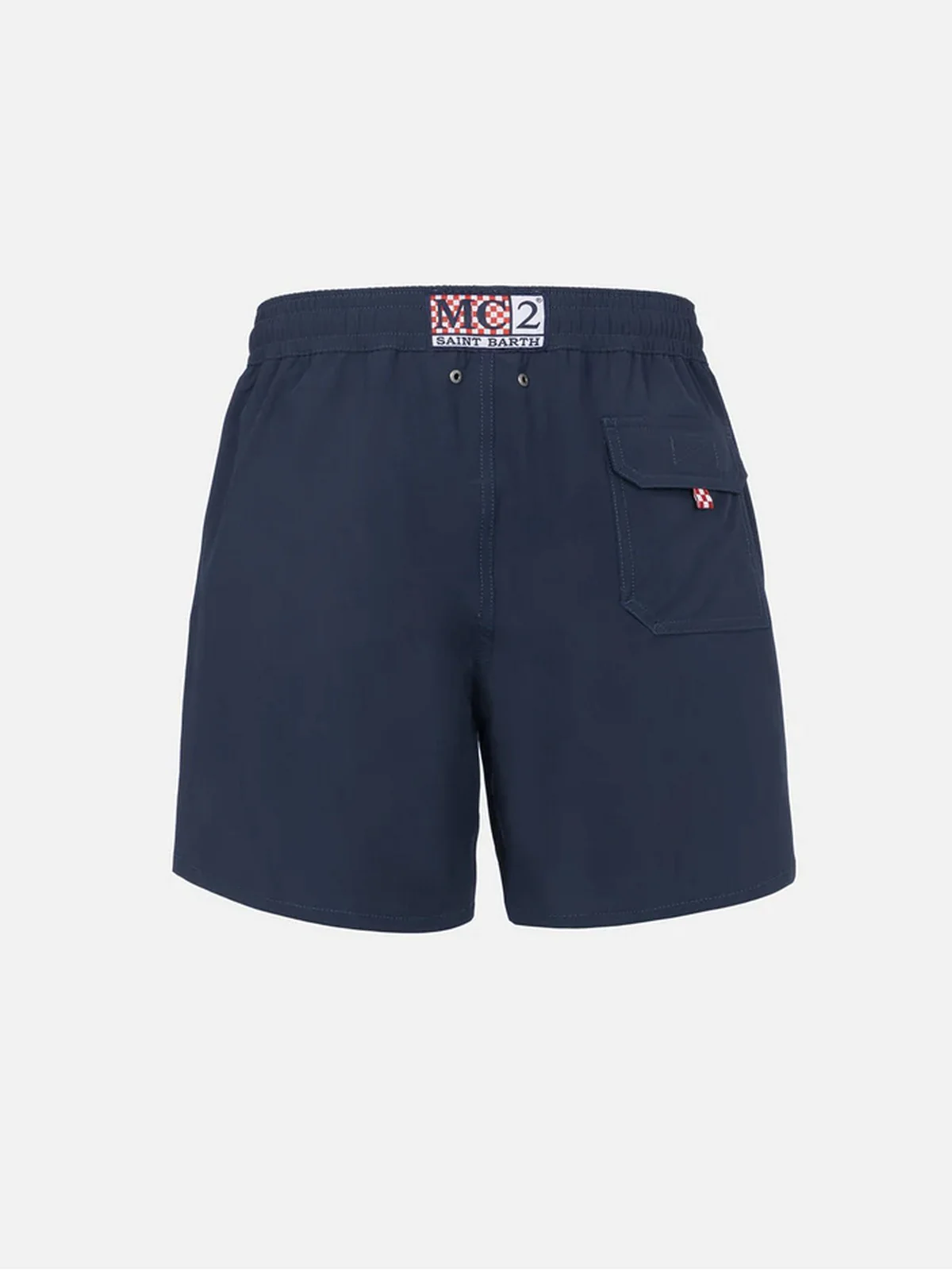 MC2 SAINT BARTH Costume da bagno Uomo COMFORT 01849F Blu - Image 2