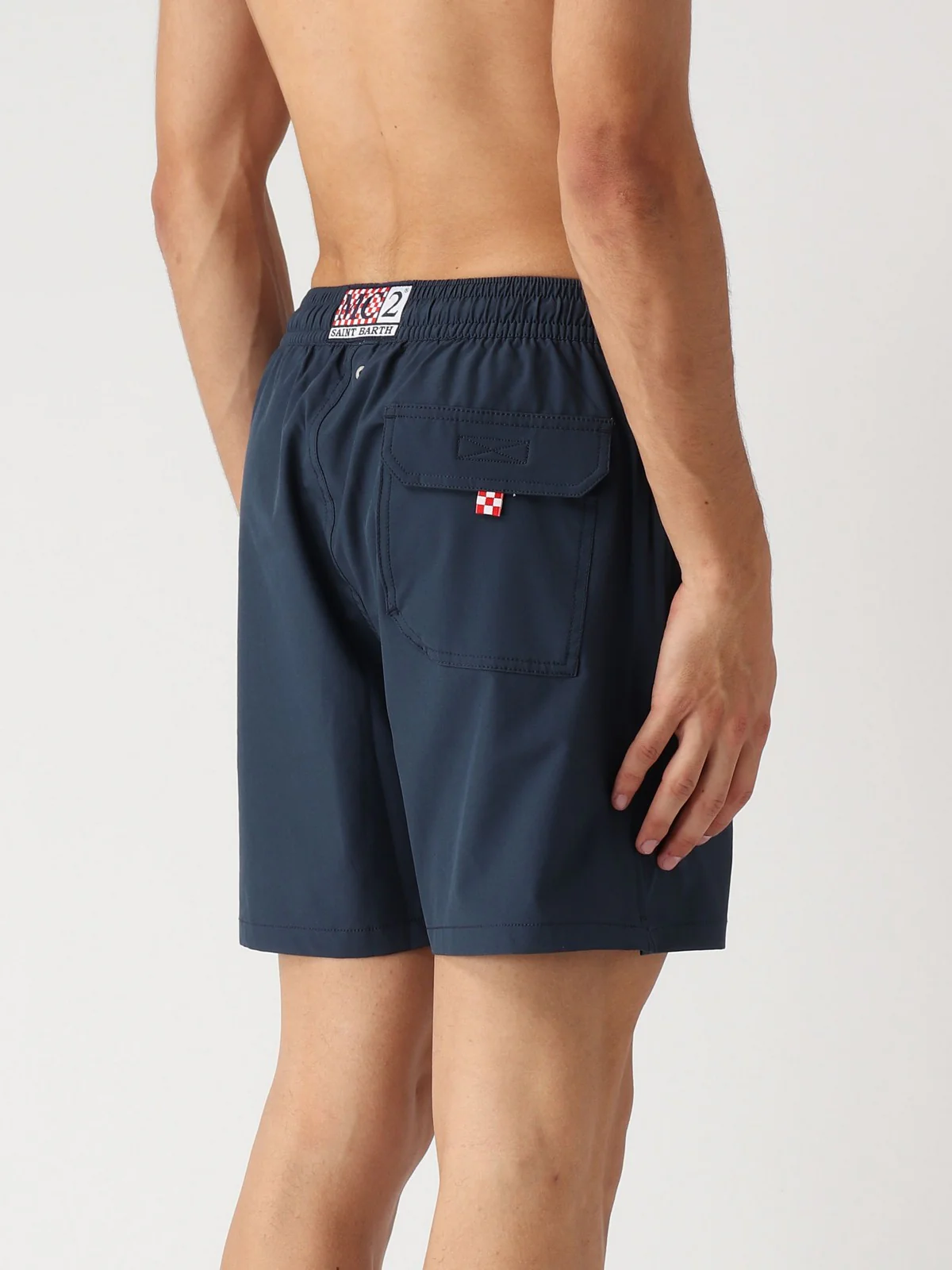 MC2 SAINT BARTH Costume da bagno Uomo  COMFORT 04380F Blu - Image 5