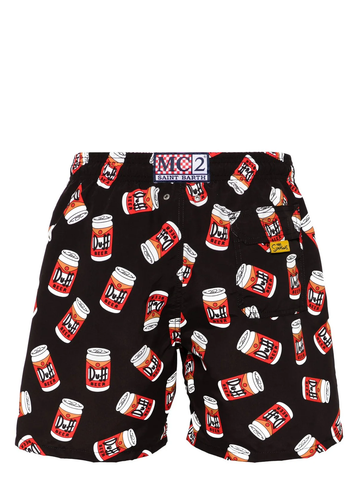 MC2 SAINT BARTH Costume da bagno Uomo  GUSTAVIA 00760F Nero - Image 2