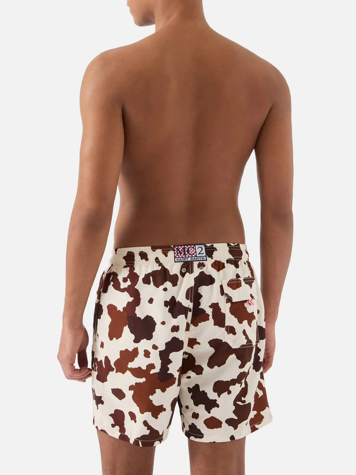 MC2 SAINT BARTH Costume da bagno Uomo  GUSTAVIA 00997L COW SKIN 10 - Image 4