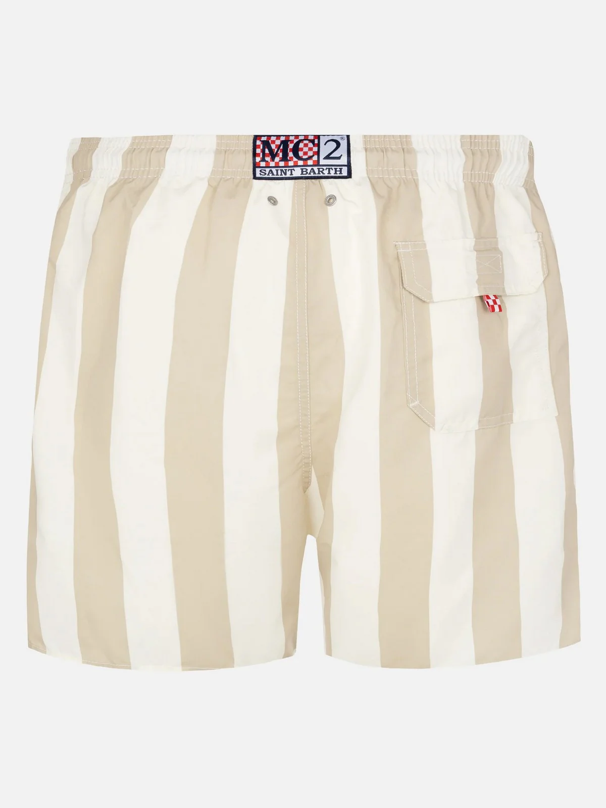 MC2 SAINT BARTH Costume da bagno Uomo  GUSTAVIA 01157H Beige - Image 2