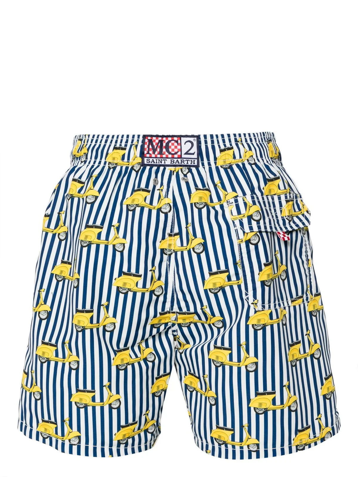 MC2 SAINT BARTH Costume da bagno Uomo  GUSTAVIA 03211F Blu - Image 2