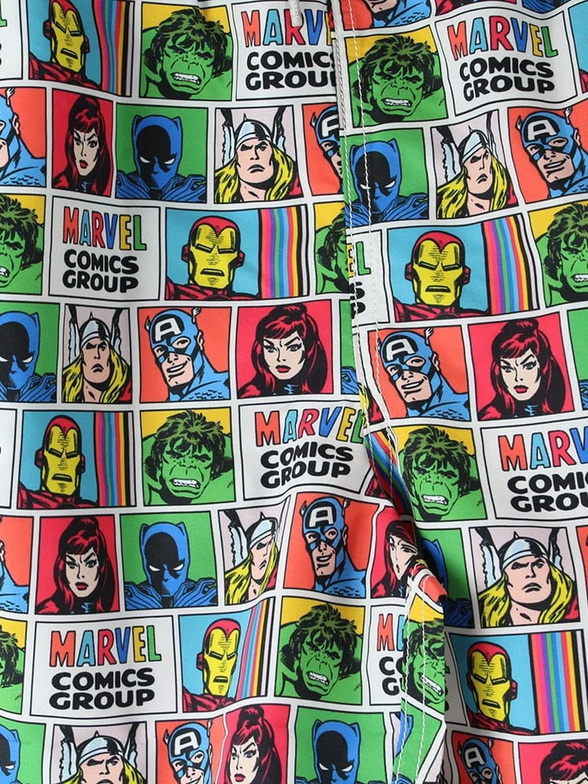 MC2 SAINT BARTH Costume da bagno Uomo  GUSTAVIA 03413H MARVEL TEAM 01 - Image 2